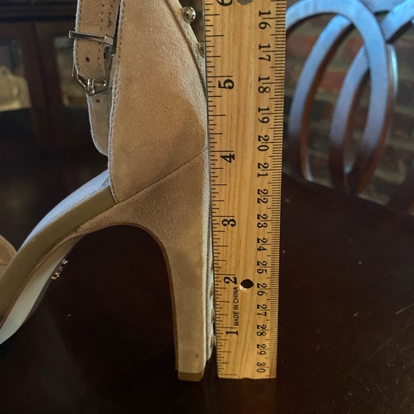 “Sam Edelman” tan suede heels. - Picture 9 of 12